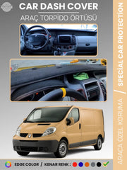 RENAULT TRAFIC 2 (2001-2014) Uyumlu Torpido Örtüsü Araca Özel Ön Göğüs Koruma