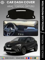 RENAULT CAPTUR (2019-2024) Uyumlu Torpido Örtüsü Araca Özel Ön Göğüs Koruma