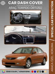 HONDA CIVIC VTEC2 (2003-2005) Uyumlu Torpido Örtüsü Araca Özel Ön Göğüs Koruma