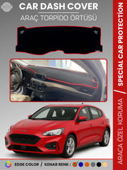 FORD FOCUS 4 (2017-2021) Uyumlu Torpido Örtüsü Araca Özel Ön Göğüs Koruma
