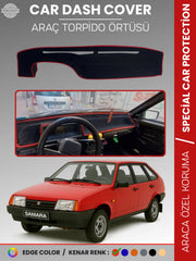 LADA SAMARA KARBİRATÖRLÜ (1990-2004) Uyumlu Torpido Örtüsü Araca Özel Ön Göğüs Koruma