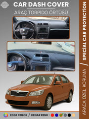 SKODA OCTAVİA (2006-2013) Uyumlu Torpido Örtüsü Araca Özel Ön Göğüs Koruma