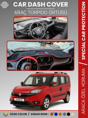 FIAT DOBLO (2015-2020) Uyumlu Torpido Örtüsü Araca Özel Ön Göğüs Koruma