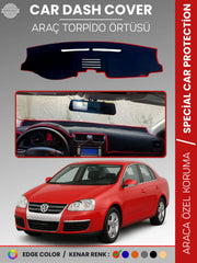 VOLKSWAGEN JETTA (2007-2011) Uyumlu Torpido Örtüsü Araca Özel Ön Göğüs Koruma