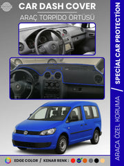 VOLKSWAGEN CADDY (2004-2015) Uyumlu Torpido Örtüsü Araca Özel Ön Göğüs Koruma