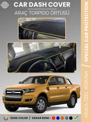 FORD RANGER (2018-2019) Uyumlu Torpido Örtüsü Araca Özel Ön Göğüs Koruma