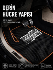 Hyundai Kona (2018-2024) Araca Özel EVA Oto Paspas Seti Topukluk Dahil Tam Set