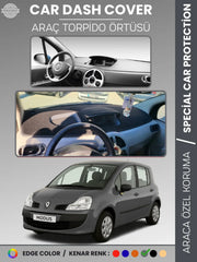 RENAULT MODUS (2004-2012) Uyumlu Torpido Örtüsü Araca Özel Ön Göğüs Koruma