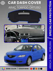 MAZDA 3 (2003-2009) Uyumlu Torpido Örtüsü Araca Özel Ön Göğüs Koruma