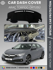 HONDA CIVIC (2015-2022) Uyumlu Torpido Örtüsü Araca Özel Ön Göğüs Koruma