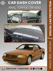 MERCEDES SL R129 (1989-2001) Uyumlu Torpido Örtüsü Araca Özel Ön Göğüs Koruma