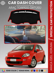 FIAT PUNTO GRANDE (2005-2018) Uyumlu Torpido Örtüsü Araca Özel Ön Göğüs Koruma