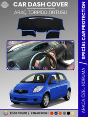 TOYOTA YARİS (2005-2013) Uyumlu Torpido Örtüsü Araca Özel Ön Göğüs Koruma