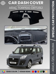 FIAT DOBLO D3 KAPAKLI (2013-2015) Uyumlu Torpido Örtüsü Araca Özel Ön Göğüs Koruma