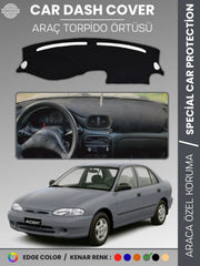 HYUNDAİ ACCENT YUMURTA KASA (1993-1999) Uyumlu Torpido Örtüsü Araca Özel Ön Göğüs Koruma