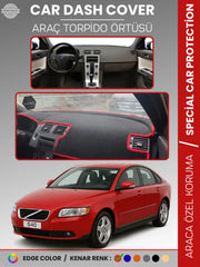 VOLVO S40 (2008-2012) Uyumlu Torpido Örtüsü Araca Özel Ön Göğüs Koruma