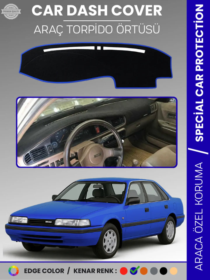 MAZDA 626 (1987-1991) Uyumlu Torpido Örtüsü Araca Özel Ön Göğüs Koruma