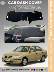 NİSSAN ALMERA KAPAKLI (2000-2006) Uyumlu Torpido Örtüsü Araca Özel Ön Göğüs Koruma