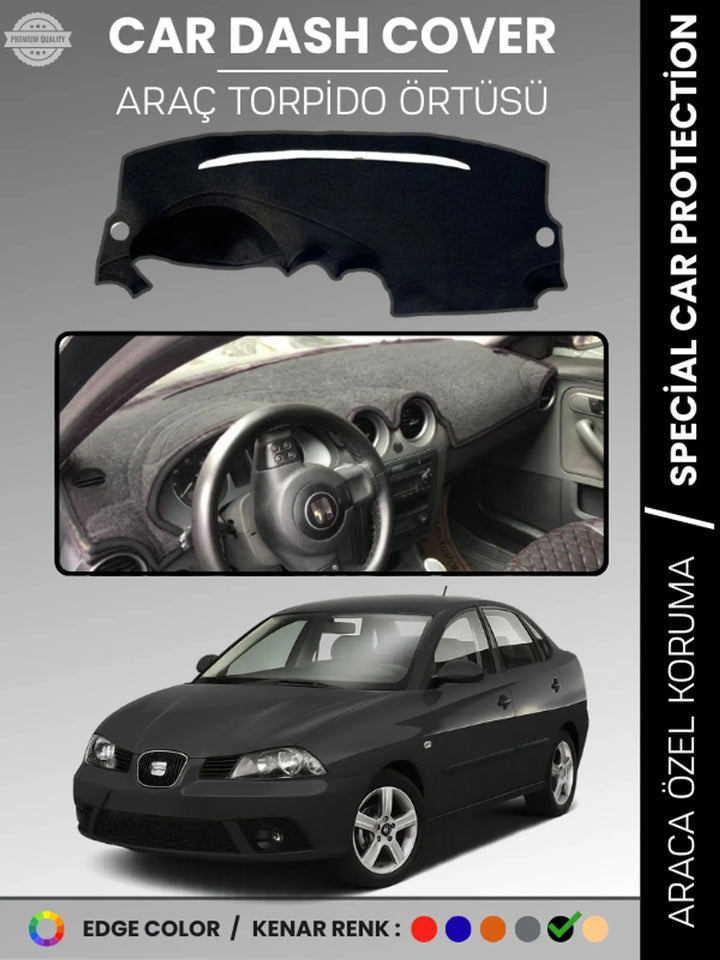 SEAT CORDOBA (2001-2008) Uyumlu Torpido Örtüsü Araca Özel Ön Göğüs Koruma