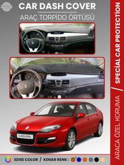 RENAULT LAGUNA 3 (2008-2015) Uyumlu Torpido Örtüsü Araca Özel Ön Göğüs Koruma