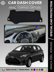TOYOTA YARİS (2014-2019) Uyumlu Torpido Örtüsü Araca Özel Ön Göğüs Koruma