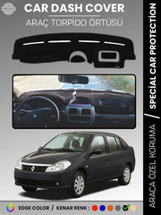 RENAULT SYMBOL 2 ALİZE (2008-2013) Uyumlu Torpido Örtüsü Araca Özel Ön Göğüs Koruma