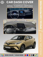 TOYOTA C-HR (2016-2022) Uyumlu Torpido Örtüsü Araca Özel Ön Göğüs Koruma