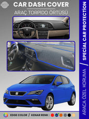 SEAT LEON (2013-2020) Uyumlu Torpido Örtüsü Araca Özel Ön Göğüs Koruma