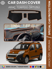 FIAT FİORİNO (2007-2024) Uyumlu Torpido Örtüsü Araca Özel Ön Göğüs Koruma