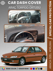 PEUGEOT 306 (1997-2002) Uyumlu Torpido Örtüsü Araca Özel Ön Göğüs Koruma