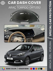 RENAULT SCENIC 3 (2009-2016) Uyumlu Torpido Örtüsü Araca Özel Ön Göğüs Koruma