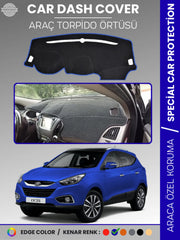 HYUNDAİ İX35 (2009-2015) Uyumlu Torpido Örtüsü Araca Özel Ön Göğüs Koruma
