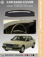 MERCEDES 190E W201 (1982-1993) Uyumlu Torpido Örtüsü Araca Özel Ön Göğüs Koruma