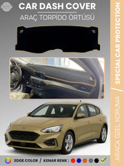 FORD FOCUS 4 (2017-2021) Uyumlu Torpido Örtüsü Araca Özel Ön Göğüs Koruma