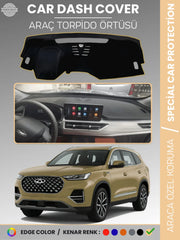 Chery Tiggo 8 Pro (2020+) Uyumlu Torpido Örtüsü Araca Özel Ön Göğüs Koruma