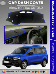RENAULT KANGOO EXPRESS (2021-2024) Uyumlu Torpido Örtüsü Araca Özel Ön Göğüs Koruma