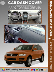 VOLKSWAGEN TOUAREG (2002-2010) Uyumlu Torpido Örtüsü Araca Özel Ön Göğüs Koruma