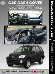 TOYOTA RAV4 (2000-2005) Uyumlu Torpido Örtüsü Araca Özel Ön Göğüs Koruma