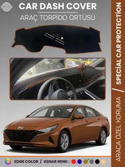 HYUNDAİ ELANTRA (2021+) Uyumlu Torpido Örtüsü Araca Özel Ön Göğüs Koruma