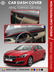 PEUGEOT 508 (2011-2018) Uyumlu Torpido Örtüsü Araca Özel Ön Göğüs Koruma