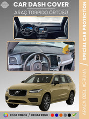 VOLVO XC90 (2015-2024) Uyumlu Torpido Örtüsü Araca Özel Ön Göğüs Koruma