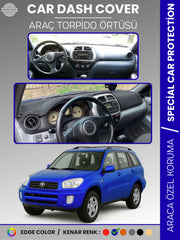 TOYOTA RAV4 (2000-2005) Uyumlu Torpido Örtüsü Araca Özel Ön Göğüs Koruma