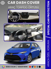 TOYOTA COROLLA (2019+) Uyumlu Torpido Örtüsü Araca Özel Ön Göğüs Koruma
