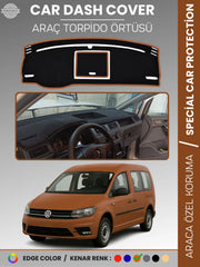 VOLKSWAGEN CADDY (2015-2021) Uyumlu Torpido Örtüsü Araca Özel Ön Göğüs Koruma