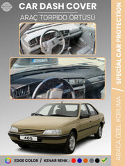 PEUGEOT 405 (1987-1992) Uyumlu Torpido Örtüsü Araca Özel Ön Göğüs Koruma