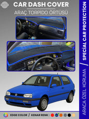 VOLKSWAGEN GOLF 3 (1991-1997) Uyumlu Torpido Örtüsü Araca Özel Ön Göğüs Koruma