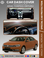 VOLKSWAGEN PASSAT B7 (2010-2015) Uyumlu Torpido Örtüsü Araca Özel Ön Göğüs Koruma