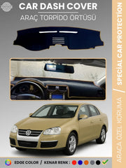 VOLKSWAGEN JETTA (2007-2011) Uyumlu Torpido Örtüsü Araca Özel Ön Göğüs Koruma