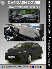 Toyota CHR (2024+) Uyumlu Torpido Örtüsü Araca Özel Ön Göğüs Koruma