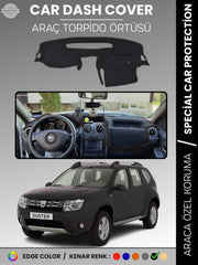 DACIA DUSTER (2015+) Uyumlu Torpido Örtüsü Araca Özel Ön Göğüs Koruma